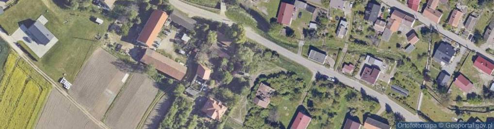 Zdjęcie satelitarne Zwrócona ul.