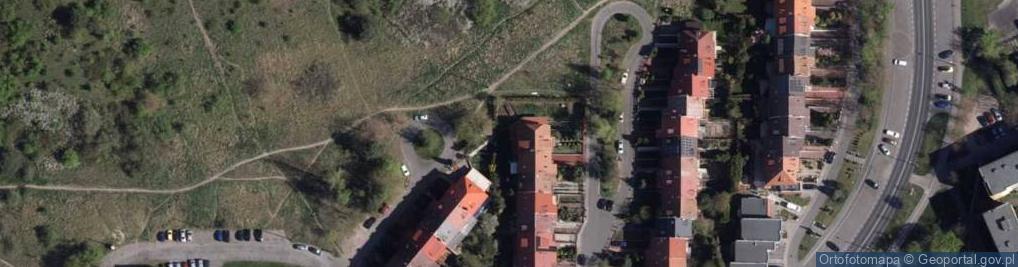 Zdjęcie satelitarne Żychonia Jana Henryka, mjr. ul.