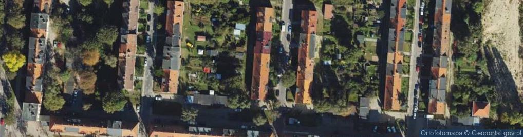 Zdjęcie satelitarne Zygmunta Augusta ul.