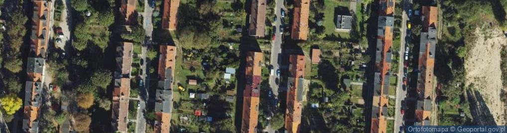 Zdjęcie satelitarne Zygmunta Augusta ul.