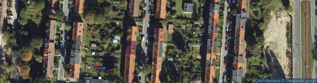 Zdjęcie satelitarne Zygmunta Augusta ul.
