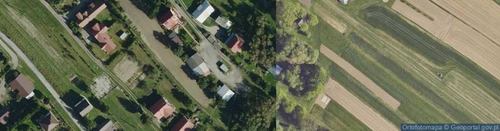Zdjęcie satelitarne Żyraków ul.