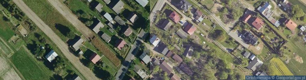 Zdjęcie satelitarne Żyraków ul.