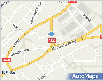 AutoMapa map