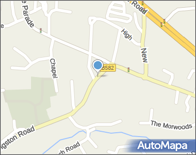 AutoMapa map