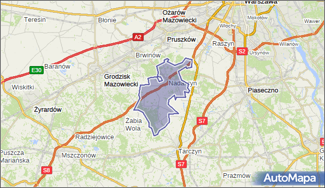 gmina-nadarzyn-powiat-pruszkowski-wojew-dztwo-mazowieckie-na-mapie-targeo