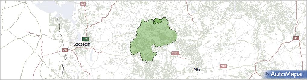 Gmina Ostrowice, powiat drawski, województwo zachodniopomorskie na