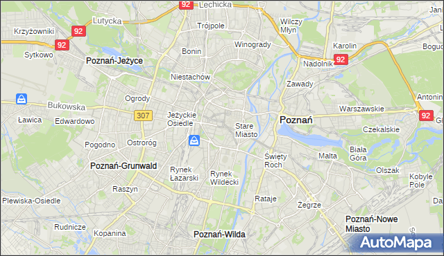 mapa Święty Marcin, Święty Marcin na mapie Targeo