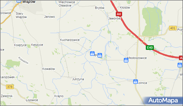 mapa Bąków gmina Grodków, Bąków gmina Grodków na mapie Targeo