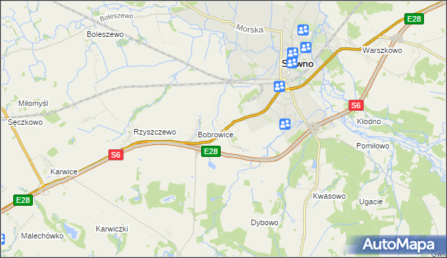 mapa Bobrowiczki, Bobrowiczki na mapie Targeo