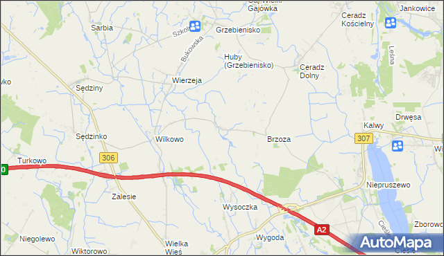 mapa Grodziszczko, Grodziszczko na mapie Targeo
