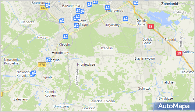 mapa Olmonty, Olmonty na mapie Targeo