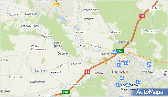 mapa Zaborów Drugi, Zaborów Drugi na mapie Targeo
