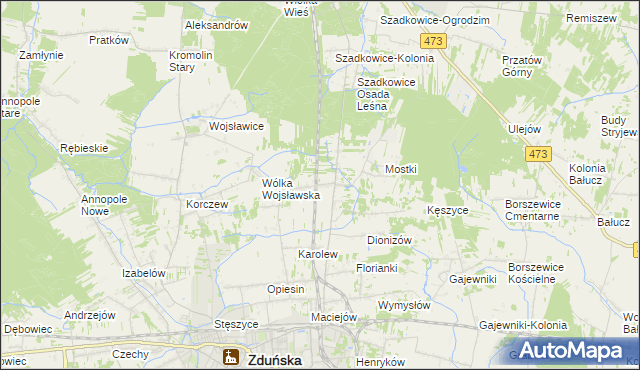 mapa Suchoczasy, Suchoczasy na mapie Targeo