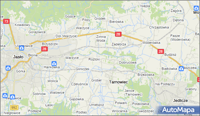 mapa Sądkowa, Sądkowa na mapie Targeo