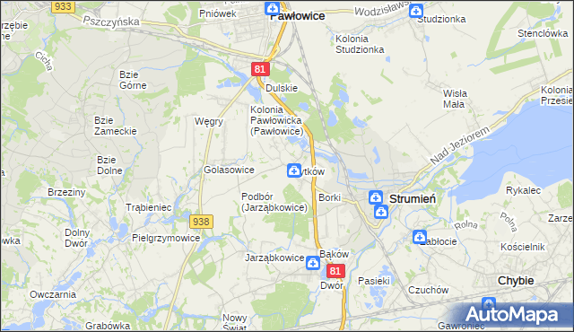 mapa Zbytków, Zbytków na mapie Targeo