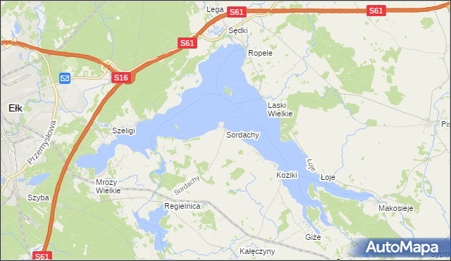 mapa Sordachy, Sordachy na mapie Targeo