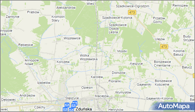 mapa Suchoczasy, Suchoczasy na mapie Targeo