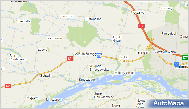 mapa Emolinek, Emolinek na mapie Targeo