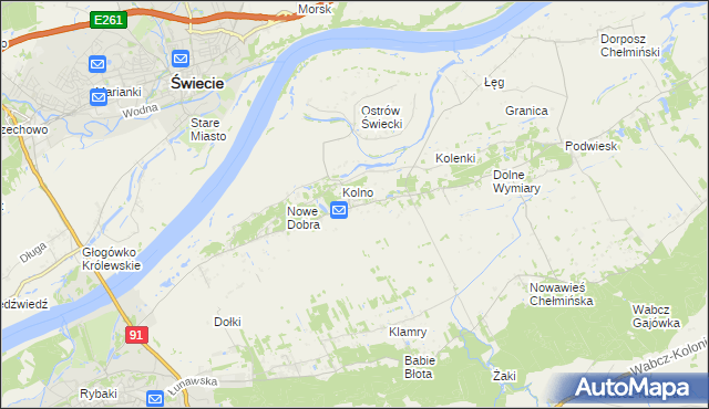 mapa Górne Wymiary, Górne Wymiary na mapie Targeo