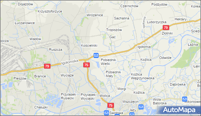 mapa Pobiednik Wielki, Pobiednik Wielki na mapie Targeo