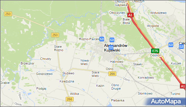 mapa Rudunki gmina Aleksandrów Kujawski, Rudunki gmina Aleksandrów Kujawski na mapie Targeo