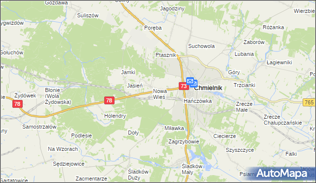 mapa Przededworze, Przededworze na mapie Targeo