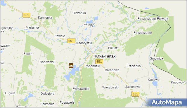 mapa Rutka-Tartak, Rutka-Tartak na mapie Targeo