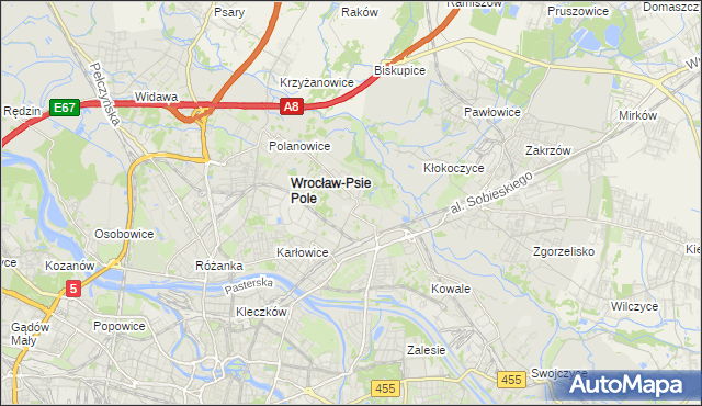 mapa Sołtysowice, Sołtysowice na mapie Targeo