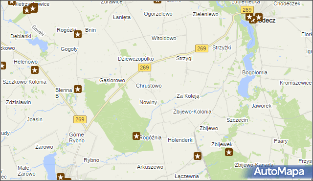 mapa Broniszewo gmina Przedecz, Broniszewo gmina Przedecz na mapie Targeo