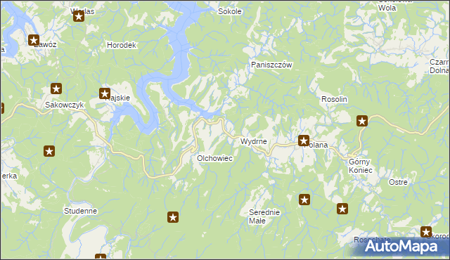 mapa Chrewt, Chrewt na mapie Targeo