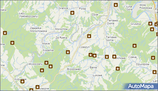 mapa Czaszyn, Czaszyn na mapie Targeo
