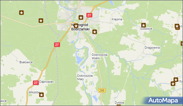 mapa Dobroszów Wielki, Dobroszów Wielki na mapie Targeo