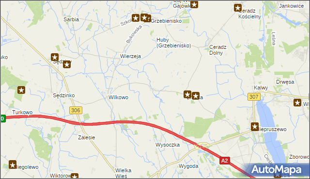 mapa Grodziszczko, Grodziszczko na mapie Targeo