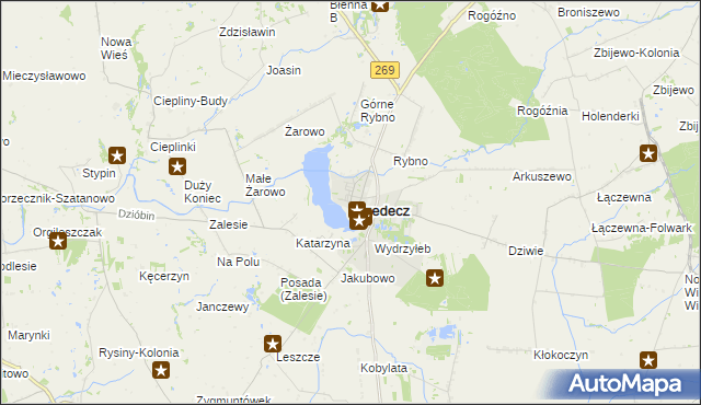 mapa Przedecz, Przedecz na mapie Targeo