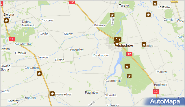 mapa Przekupów, Przekupów na mapie Targeo