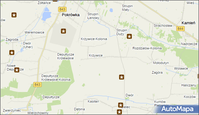 mapa Rożdżałów, Rożdżałów na mapie Targeo