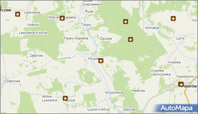mapa Rusków, Rusków na mapie Targeo