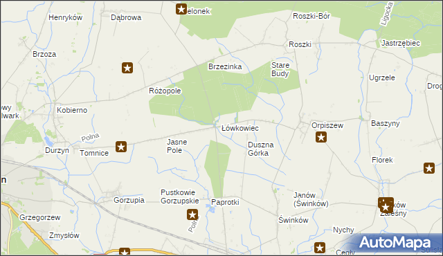 mapa Sędziszew, Sędziszew na mapie Targeo