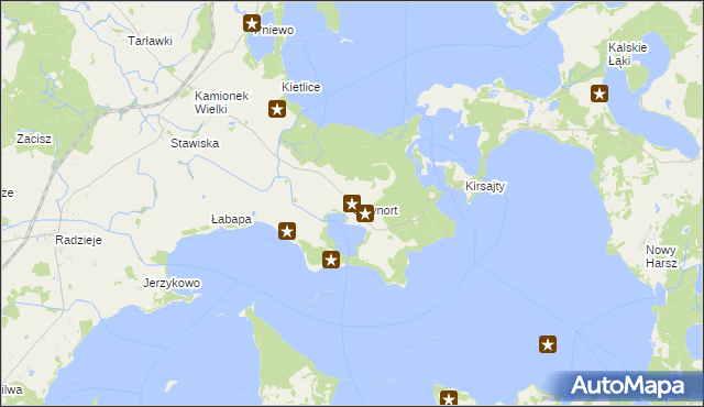 mapa Sztynort, Sztynort na mapie Targeo