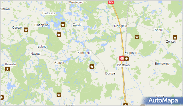mapa Wilkasy gmina Gołdap, Wilkasy gmina Gołdap na mapie Targeo