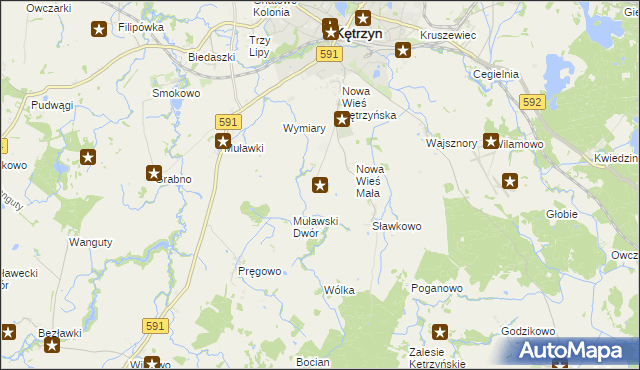 mapa Windykajmy, Windykajmy na mapie Targeo