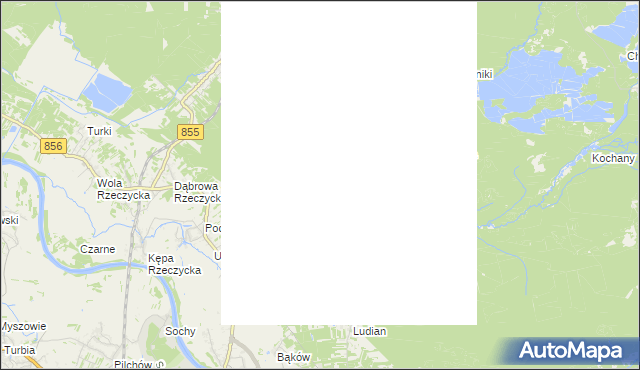 mapa Goliszowiec, Goliszowiec na mapie Targeo