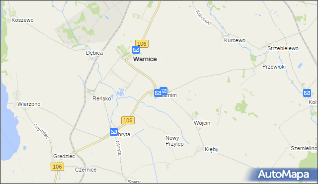 mapa Barnim, Barnim na mapie Targeo
