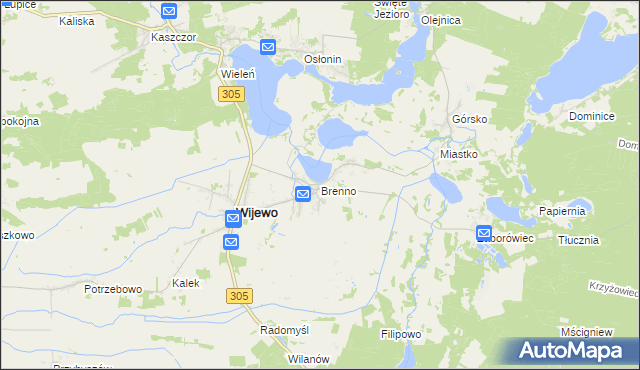 mapa Brenno, Brenno na mapie Targeo