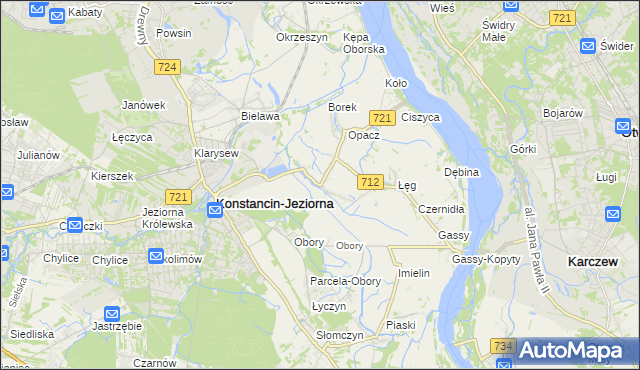 mapa Habdzin, Habdzin na mapie Targeo