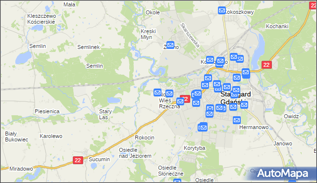 mapa Nowa Wieś Rzeczna, Nowa Wieś Rzeczna na mapie Targeo