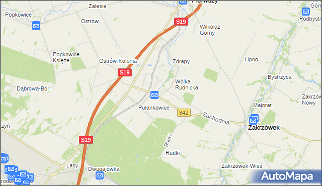 mapa Rudnik Szlachecki, Rudnik Szlachecki na mapie Targeo