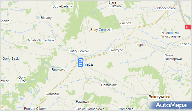 mapa Zbroszki, Zbroszki na mapie Targeo