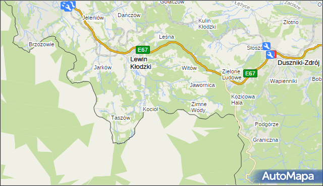 mapa Jerzykowice Małe, Jerzykowice Małe na mapie Targeo